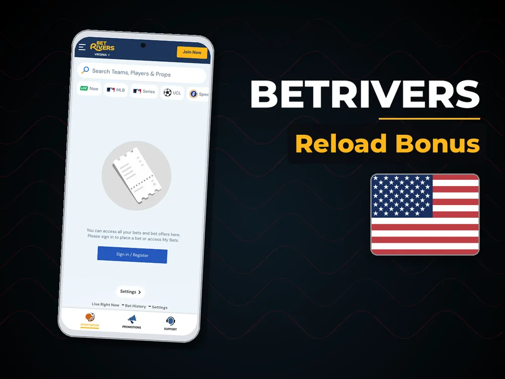 BetRivers - Reload Bonus