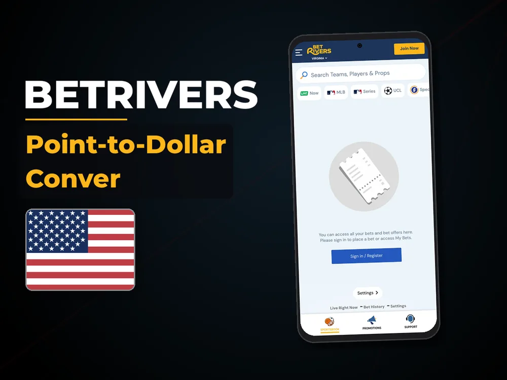 BetRivers - Point-to-Dollar Conver