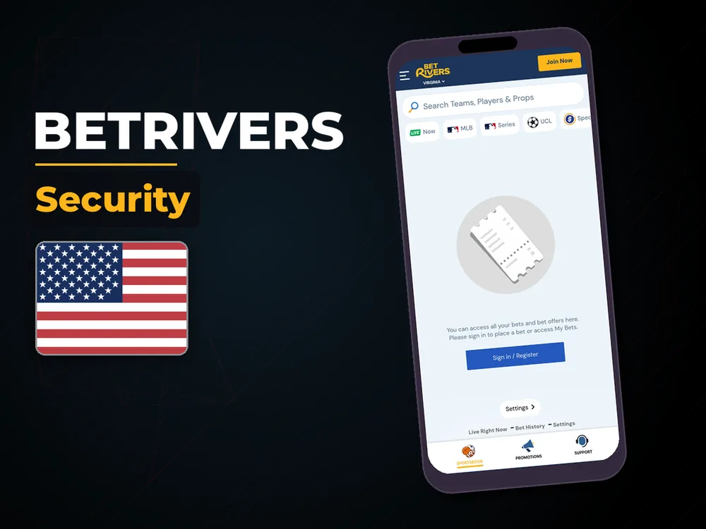 BetRivers - Security