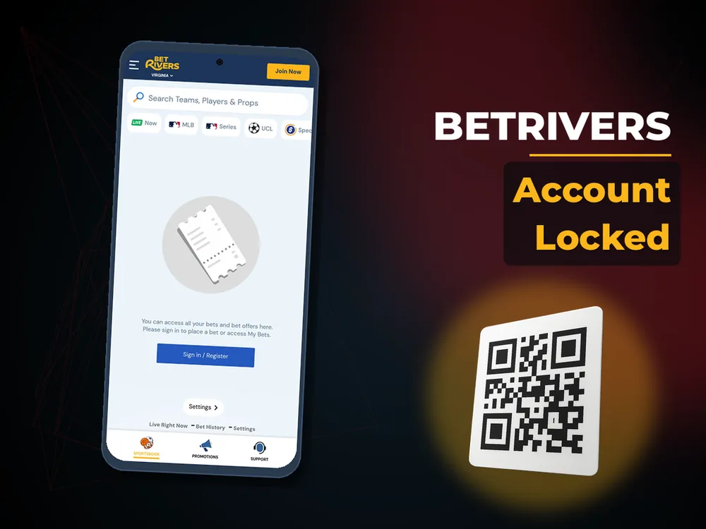 BetRivers - Account Locked